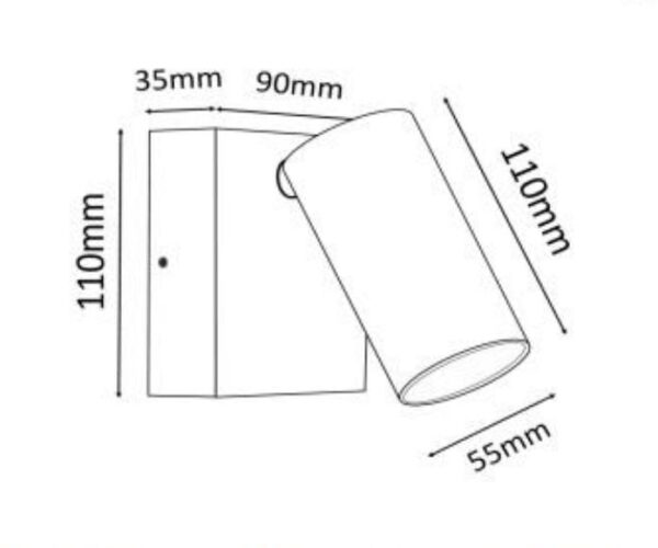 3A Lighting LED Single Spotlight (251-TC) - Image 3