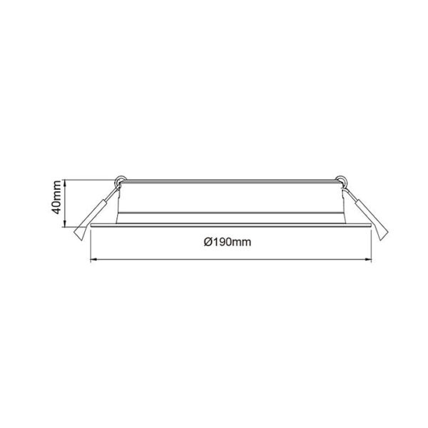 3A Lighting 30W High Efficiency LED Downlight - Image 2