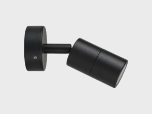Havit Lighting Mini Tivah Aluminium Black Single Adjustable Wall Pillar Lights (HV1227MR11NW)