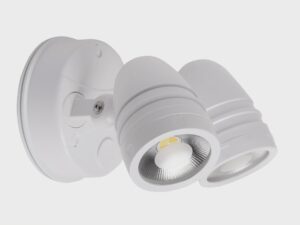 Havit Lighting Focus Polycarbonate White Double Adjustable Spot Light (HV3793T-WHT)