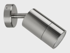 Havit Lighting Maxi Tivah 316 Stainless Steel TRI Colour Single Adjustable Wall Pillar Lights (HV1208T)