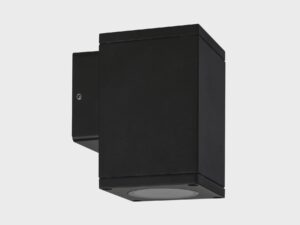 Havit Lighting Quadru Square Black TRI Colour Fixed Down LED Wall Light (HV3623T-BLK)