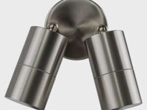 Havit Lighting Fortis Stainless Steel TRI Colour Double Adjustable Wall Pillar Light (HV1372T)
