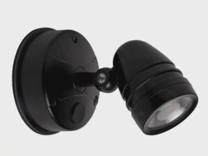 Havit Lighting Focus Polycarbonate Black Single Adjustable Spot Light (HV3791T-BLK)