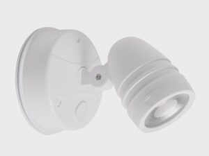 Havit Lighting Focus Polycarbonate White Single Adjustable Spot Light (HV3791T-WHT)