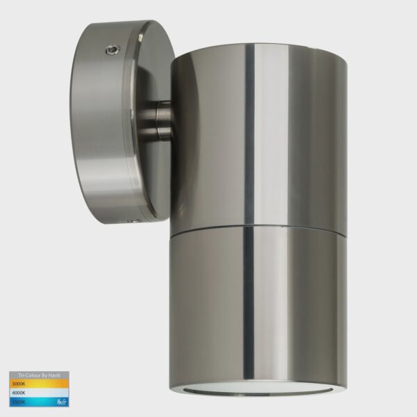 Havit Lighting Tivah Titanium Aluminum TRI Colour Fixed Down Wall Pillar Lights (HV1185T-HV1187T)