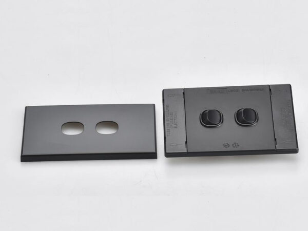 3A AU Orly Range Black Slimline Switch and Socket - Image 8