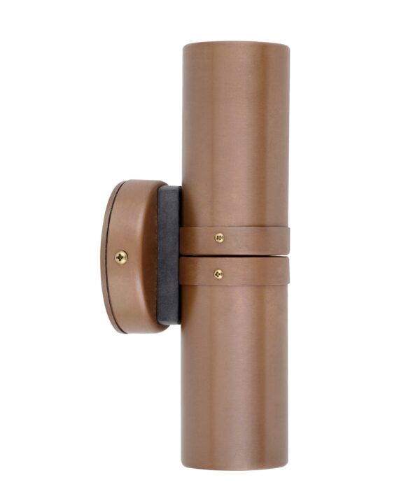 CLA GU10 Exterior Wall Pillar Lights (Aged Copper) IP54