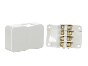 NLS 3-4 TERMINAL 32A MINI JUNCTION BOX WITH FIXED ELECTRICAL TERMINALS (30537-30538)
