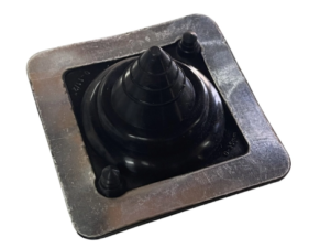 NLS Rubber Dektite Black 100x100mm (30827)