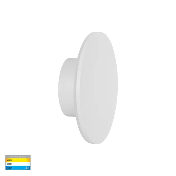 Havit Lighting Halo White TRI Colour LED Wall Light (HV3591T-WHT) - Image 4