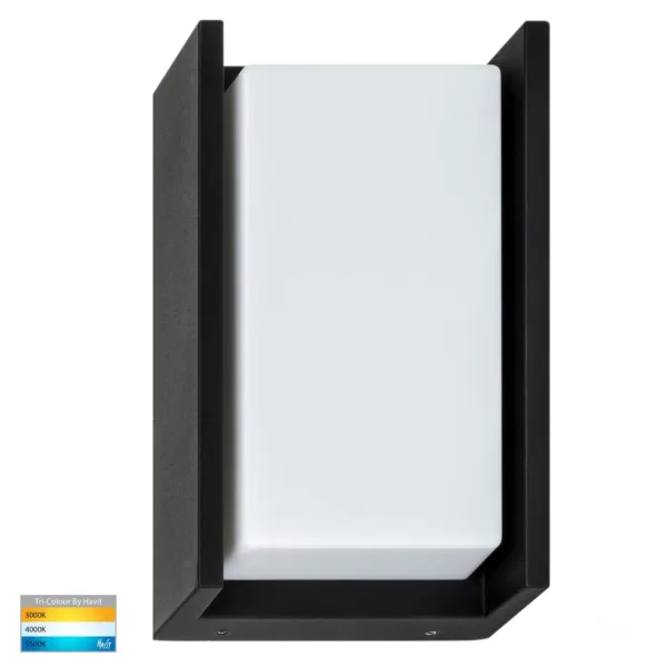 Havit Lighting Nepean Black LED Wall Light (HV3668T-BLK) - Image 3