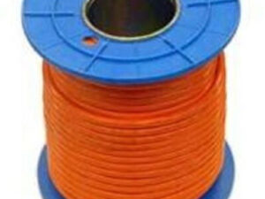 Cables 6mm 4 Core + Earth Orange Circular 100m Drum