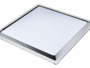 PHL SATURN SQUARE LED STEP DIMMING TRI COLOUR Oyster Ceiling Light