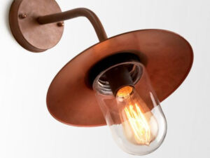 CLA DEKSEL: Aged Copper Interior wall/ pendant & exterior wall lights IP23-54