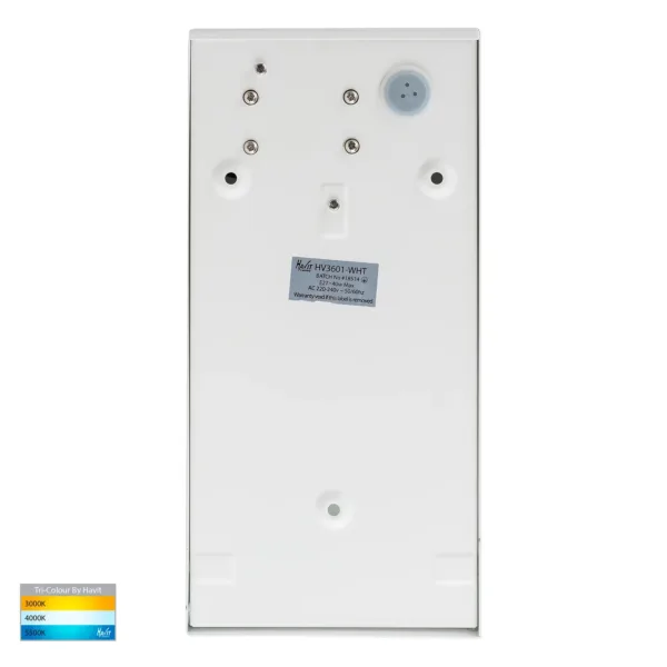 Havit Lighting Taper White TRI Colour LED Wedge Wall Light (HV3601T-WHT) - Image 6