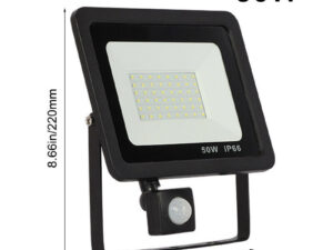LED Waterproof Flood Light with Motion Sensor 50W