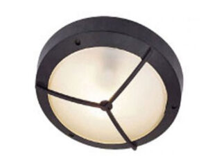 Circular Bunker Light + T40 Globe LED
