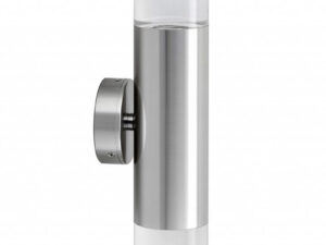 CLA PHARE(GU10): Exterior Wall Pillar & Bollard Lights (Aluminium Titanium) IP54-65