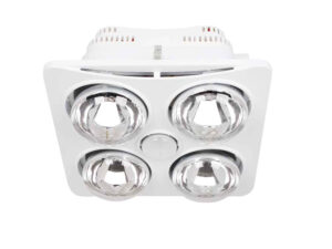 Mercator Ardene Quattro Bathroom Heater & Exhaust (BS124ESWWH)