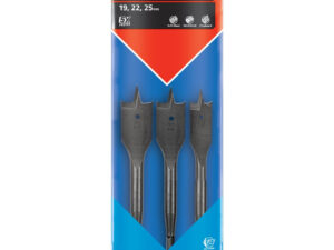 Sutton Tools Spade Bit Set 3pc (19mm, 22mm, 25mm)