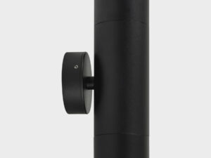 Havit Lighting - Maxi Tivah Aluminium Black TRI Colour Up & Down Wall Pillar Lights
