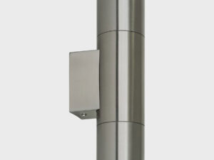Havit Lighting Piaz Stainless Steel TRI Colour Up & Down Wall Pillar Lights