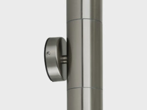 Havit Lighting Fortis Stainless Steel TRI Colour Up & Down Wall Pillar Lights