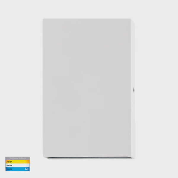 Havit Lighting Stylez White Up & Down LED Wall Light Tricolour Dimmable