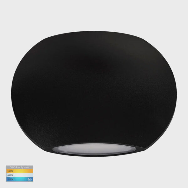 Havit Lighting Cara Black Up & Down Wall Light