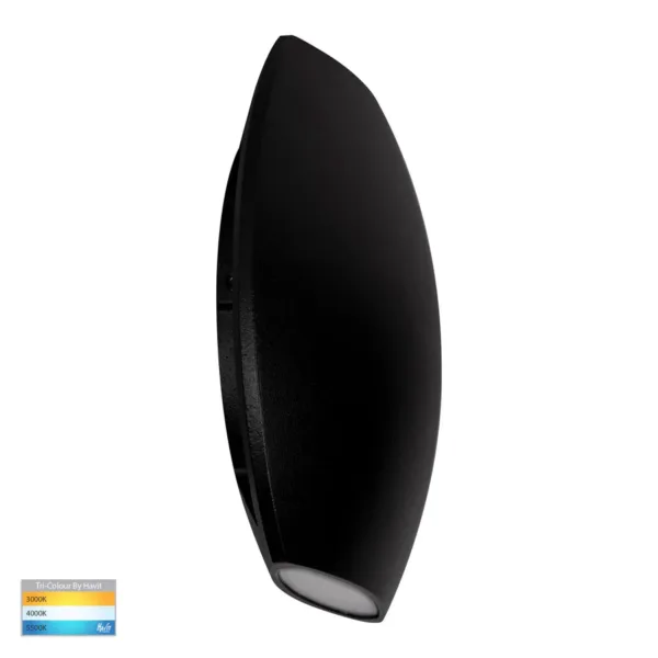 Havit Lighting Cara Black Up & Down Wall Light - Image 4