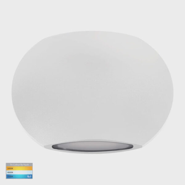 Havit Lighting Cara White Up & Down Wall Light