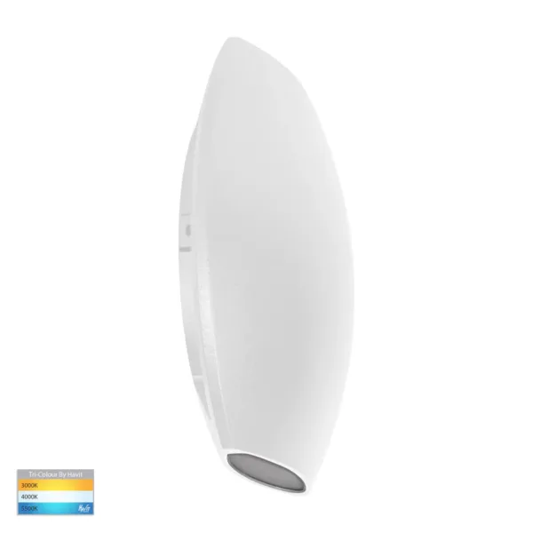 Havit Lighting Cara White Up & Down Wall Light - Image 3