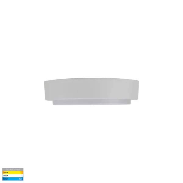 Havit Lighting Liptor White 10w Ceiling Mounted LED Oyster (HV36051T-WHT) - Image 4