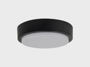 Havit Lighting Liptor Black 20w Ceiling Mounted LED Oyster (HV36052T-BLK)