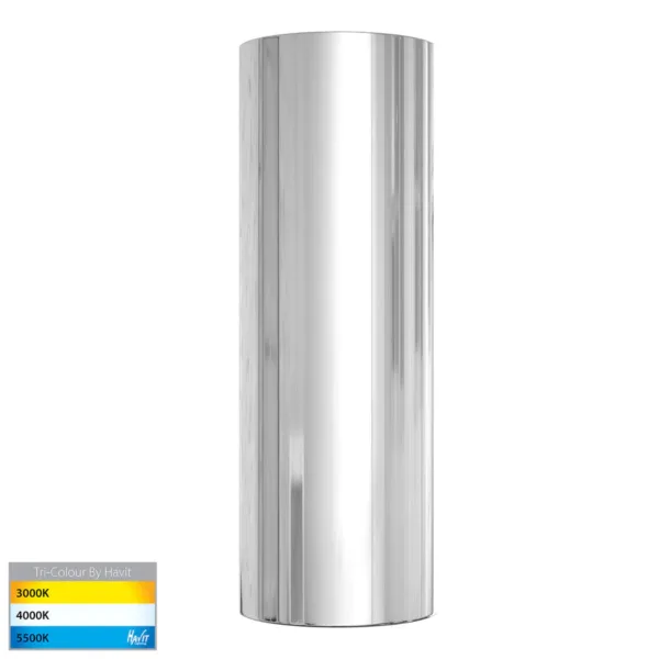 Havit Lighting Aries Polished 316 Stainless Steel Up & Down LED Wall Light - Image 4