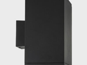 Havit Lighting Porter Square Black Large Up & Down LED Wall Light