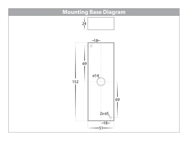 Havit Lighting Veldi Black Square TRI Colour Up & Down Wall Light - Image 3