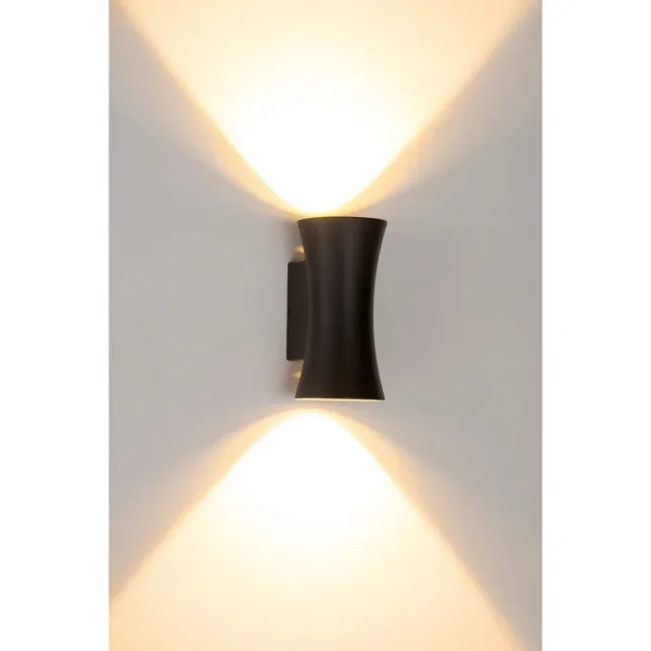 Havit Lighting Savannah Black Up & Down LED Wall Light - Image 3