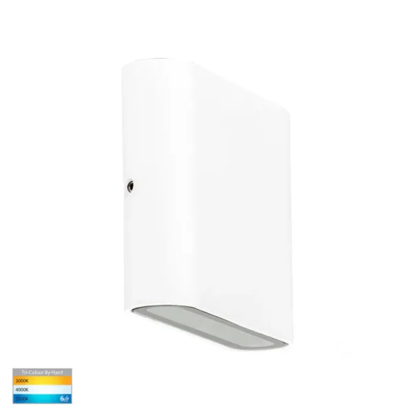 Havit Lighting Mini Lisse White Up & Down TRI Colour LED Wall Light - Image 3