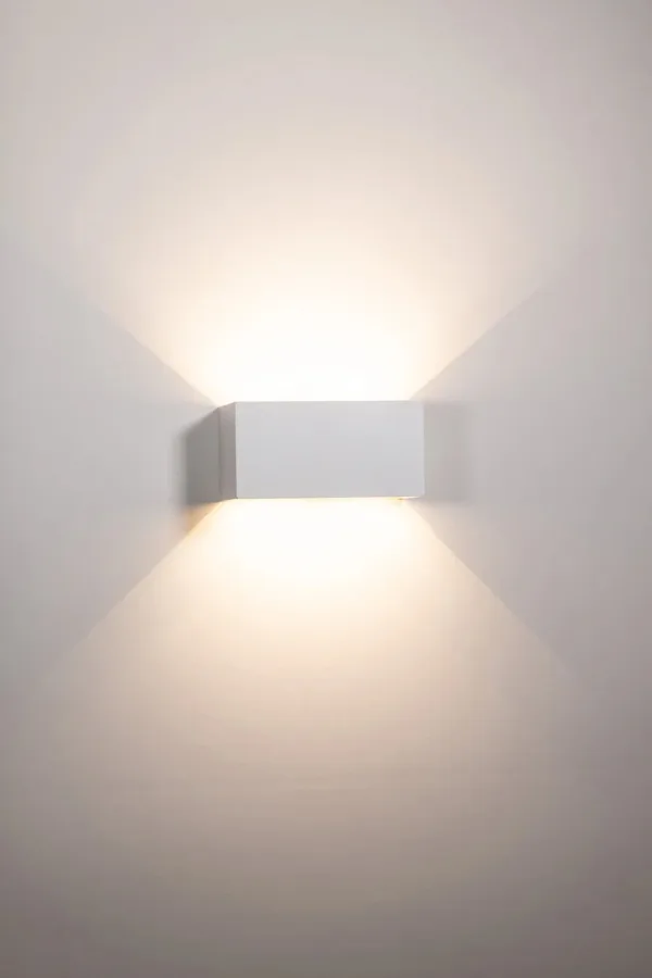Havit Lighting Versa White Square Up & Down Wall Light - Image 5