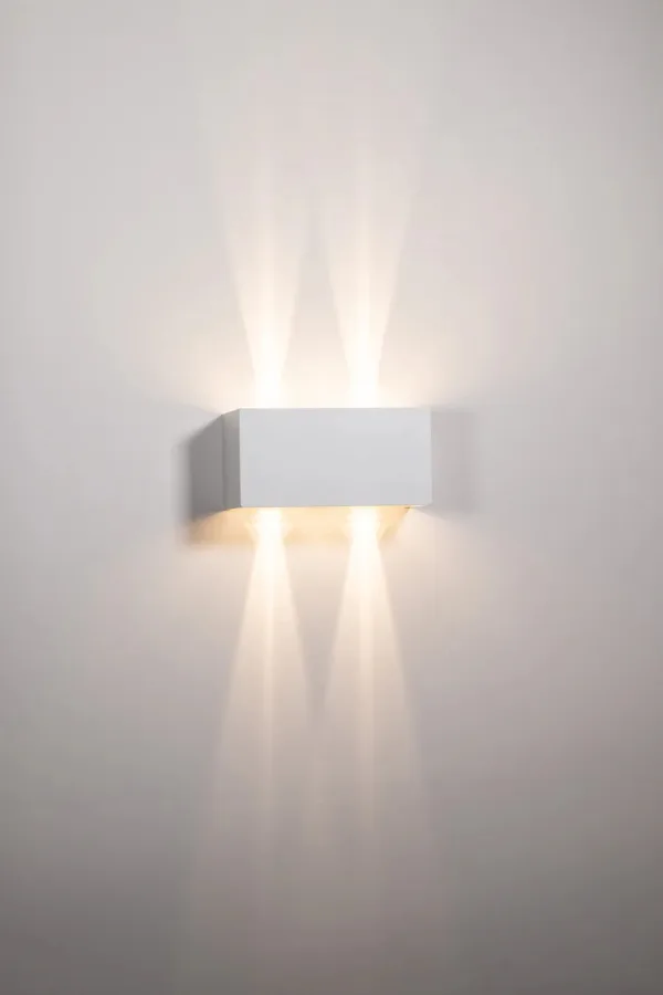 Havit Lighting Versa White Square Up & Down Wall Light - Image 6