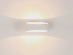 Havit Lighting Luxe White TRI Colour Up & Down LED Wall Light