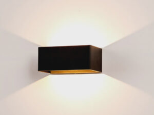 Havit Lighting Mia Black TRI Colour Up & Down LED Wall Light