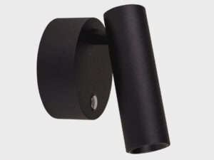 Havit Lighting Lesen Black Single Adjustable Wall Light (HV3689T-BLK)