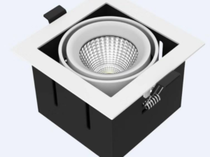 3A Lighting 10W SQ Single Adjustable (LUX-DD1010M-C10W)