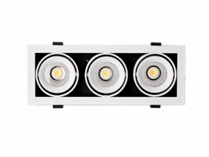 3A Lighting 3X10W SQ Adjustable Downlight (LUX-DD2810M-C30W)