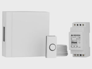 Mercator Compact Door Chime Hard Wired Kit (MDCS02WHT)