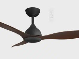 Martec Elite DC 48″ Smart Ceiling Fan With WIFI Remote Control Matt Black/Walnut