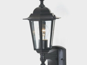 Mercator Tilbury Outdoor Wall Light with Sensor  (MX4011-BLK-SEN)